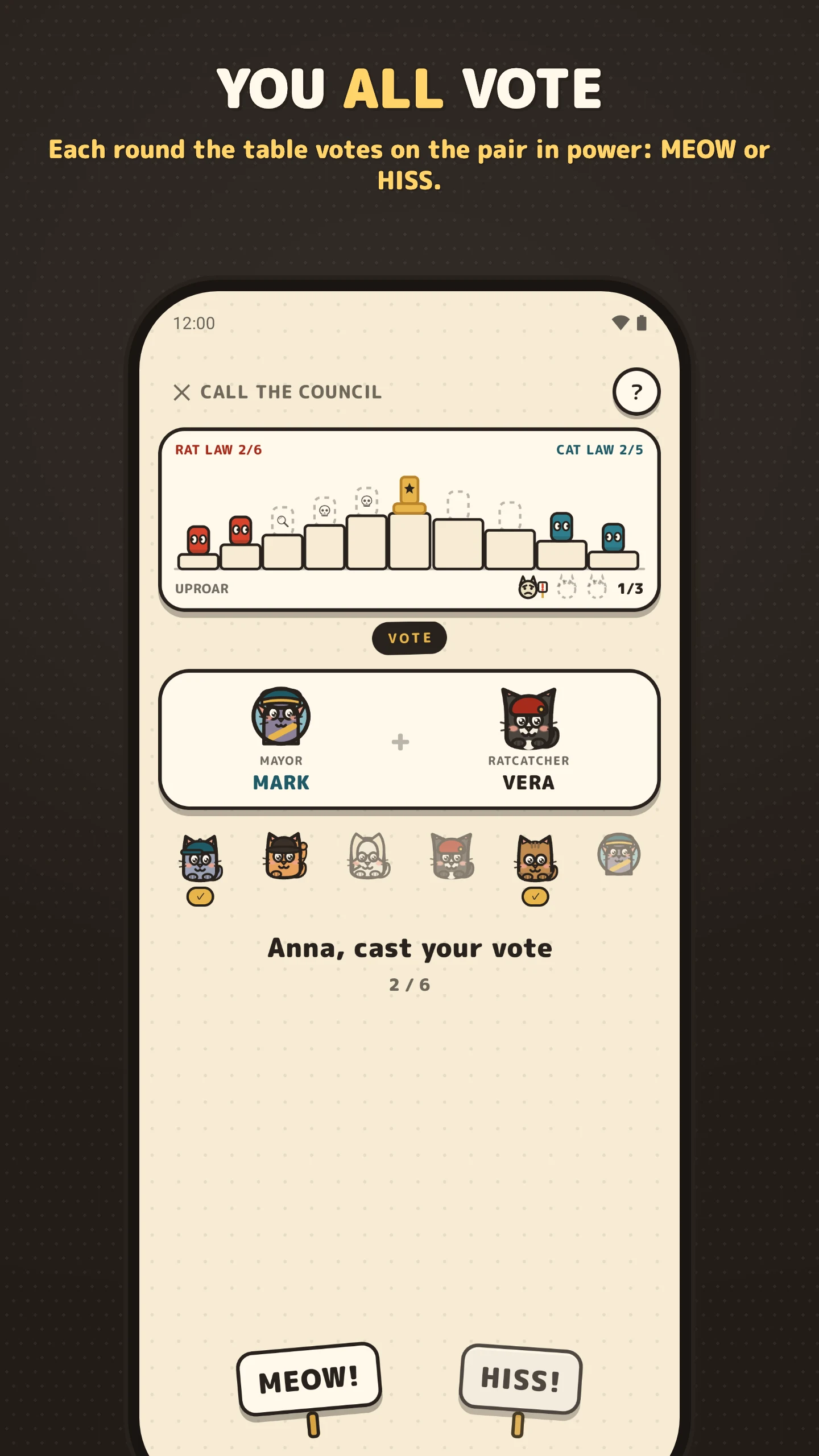 Service Rat: Secret Hitler Spy screenshot