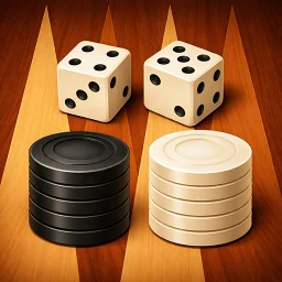 Ikon Backgammon - Dua pemain
